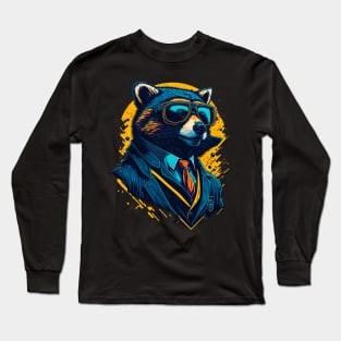 Boss Raccoon Long Sleeve T-Shirt